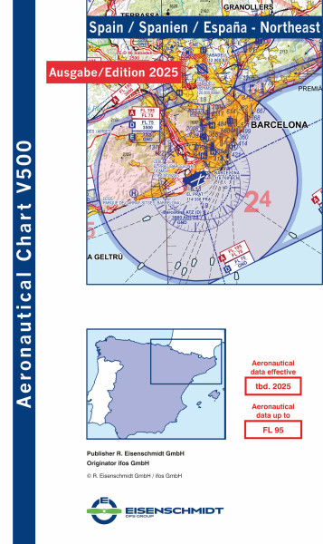 V500 Spain, Blatt Northeast (Ausgabe 2025)-Vorbestellung