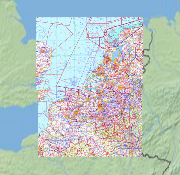 Flight Planner - V500 - Benelux inkl. VFR Anflugkarten