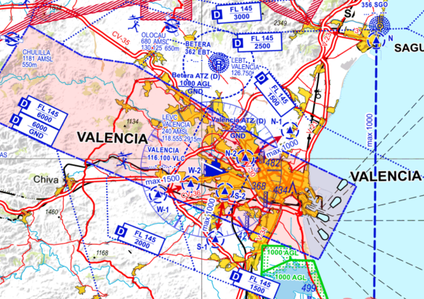 Flight Planner - Visual 500 - Spain