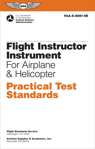 Practical Test Standards: Flight Instructor