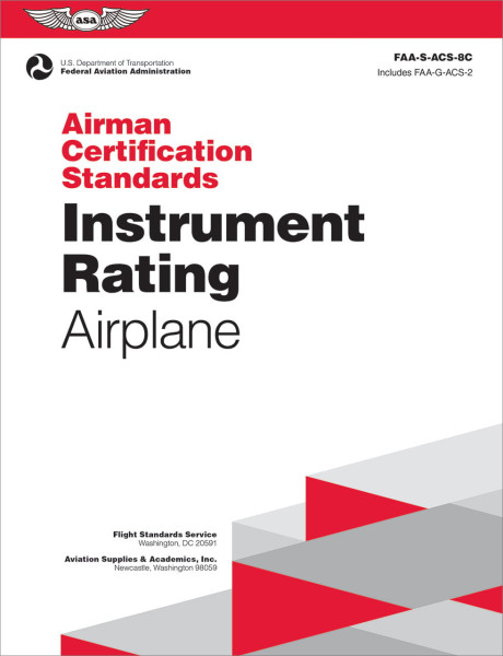 Airman Certification Standards: Instrument Rating